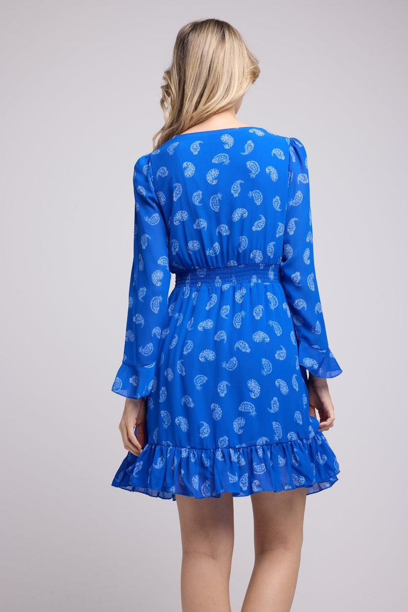 ROBE 62228/1079 BANDANA BLEU