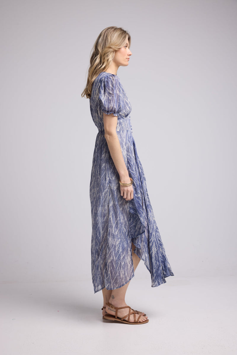ROBE 62279/1061 SERPENT BLEU 1061P