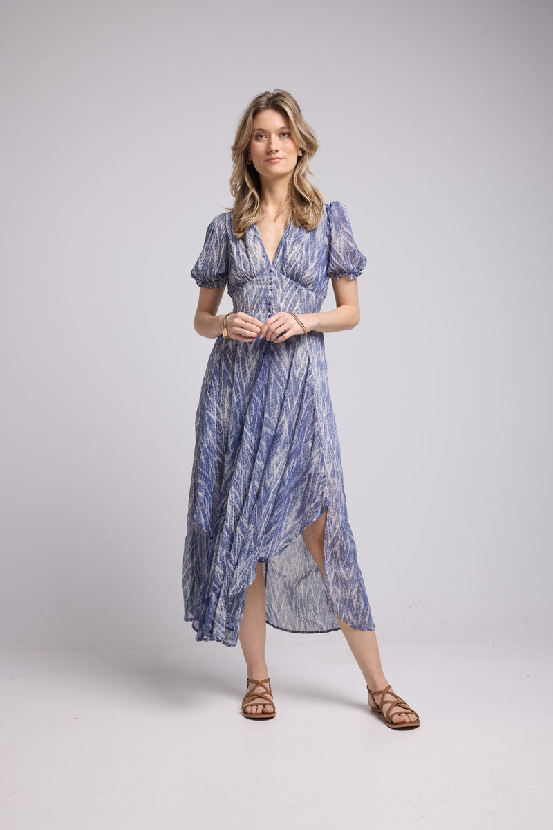 ROBE 62279/1061 SERPENT BLEU 1061P