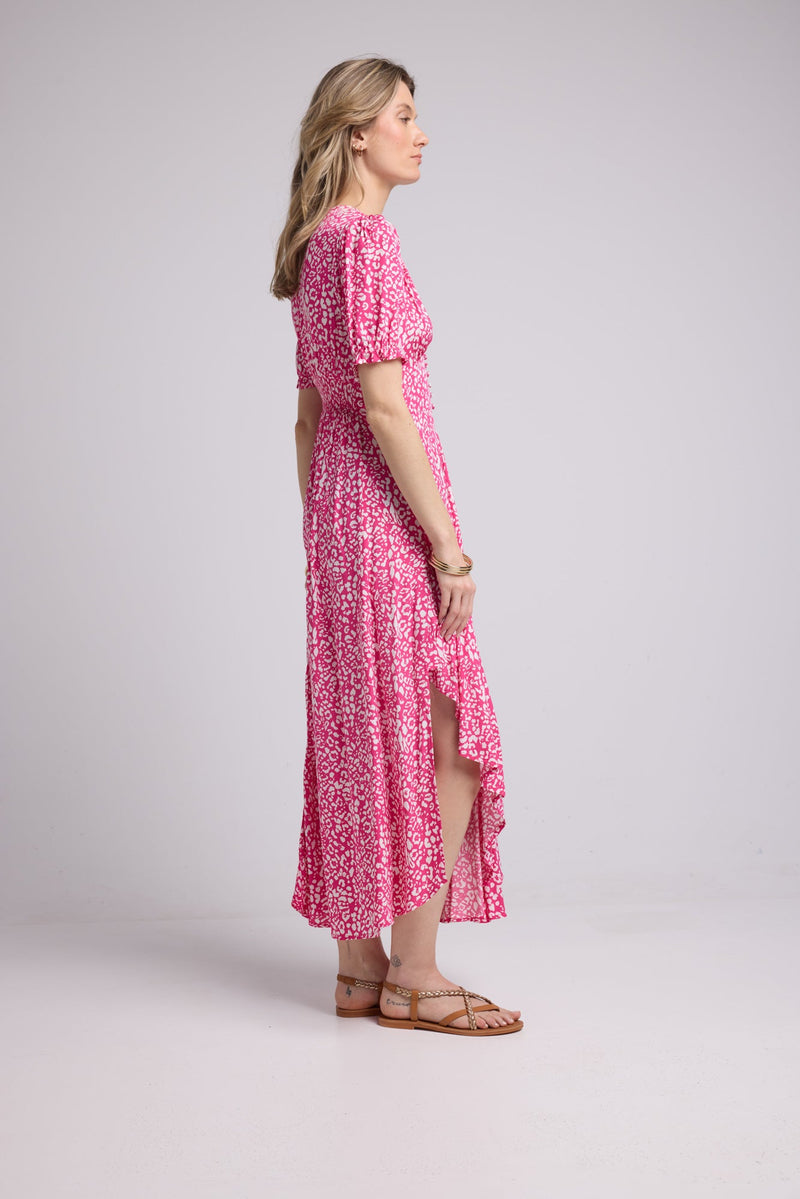 ROBE 62279V/1174 LEOPARD ROSE