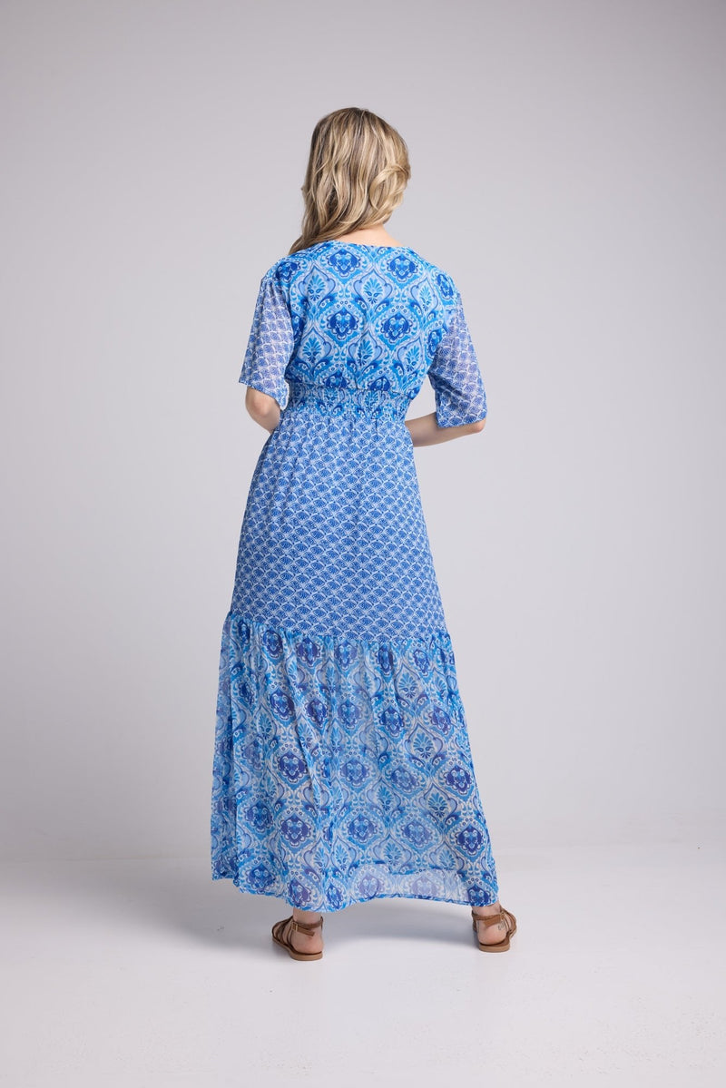 ROBE 62335/BANDANA BLEU 1424P