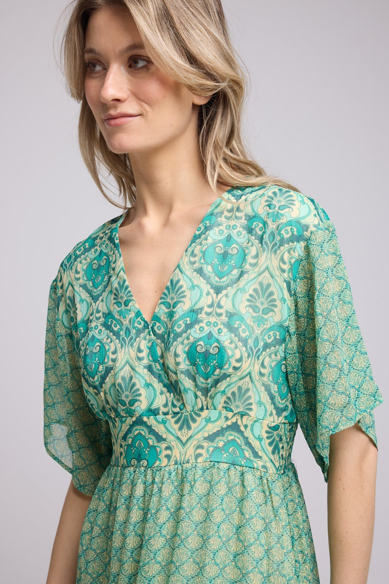ROBE 62335/BANDANA VERT 1260P
