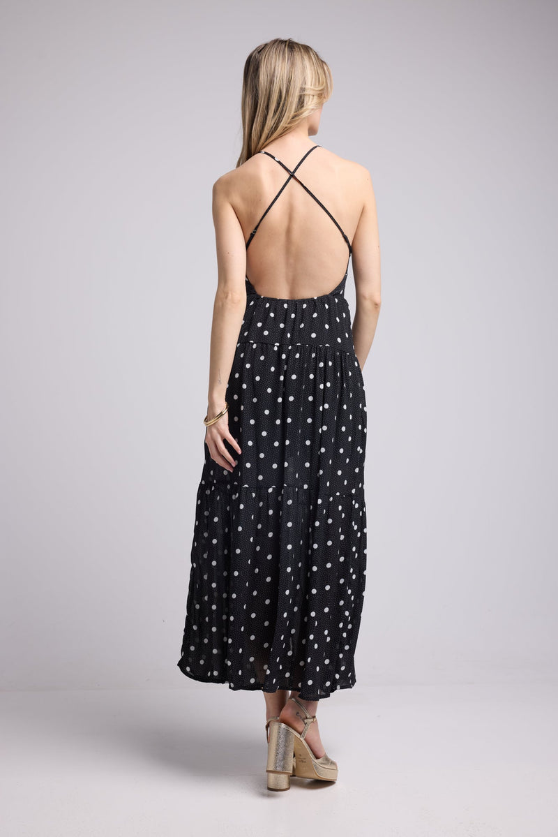 ROBE 62377/1071P POIS NOIR