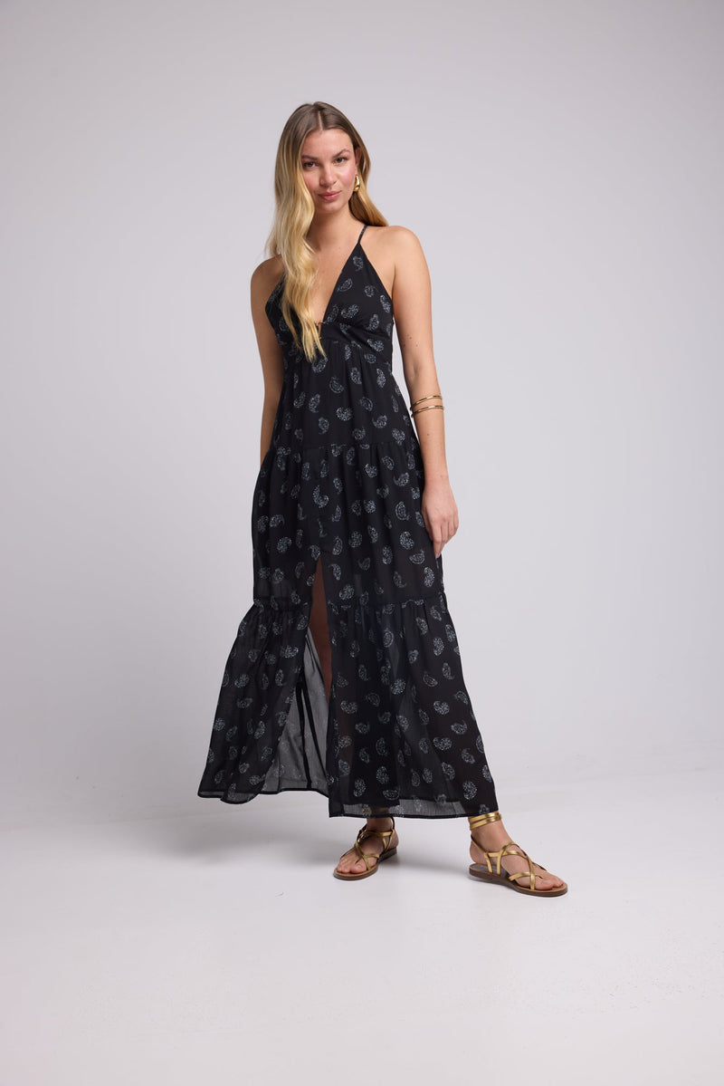 ROBE 62377/1078 BANDANA NOIR