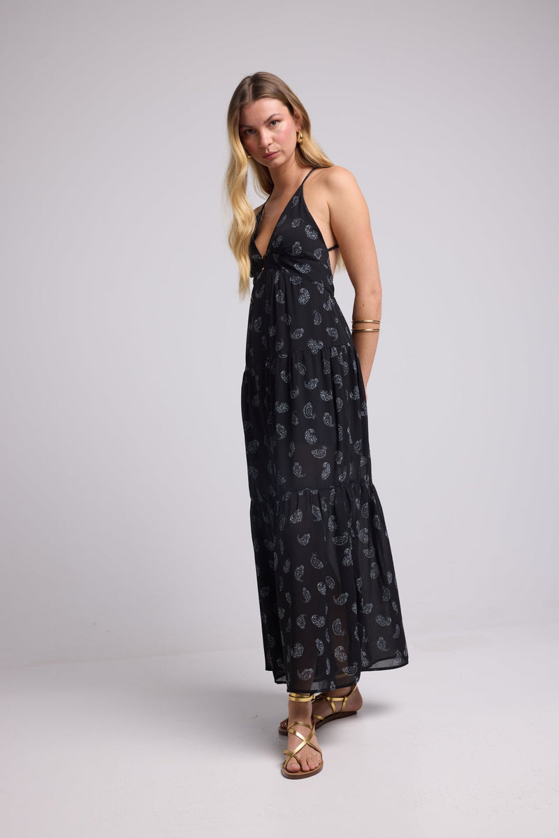 ROBE 62377/1078 BANDANA NOIR
