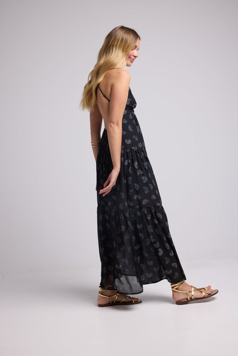ROBE 62377/1078 BANDANA NOIR