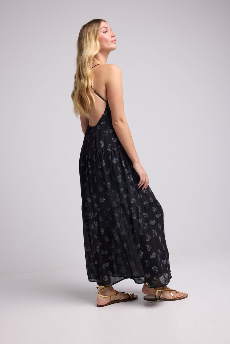 ROBE 62377/1078 BANDANA NOIR