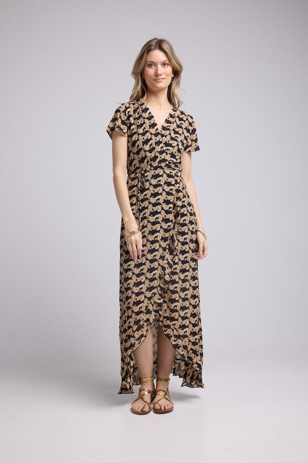 ROBE 62875/1069 CACHEMIRE NOIR