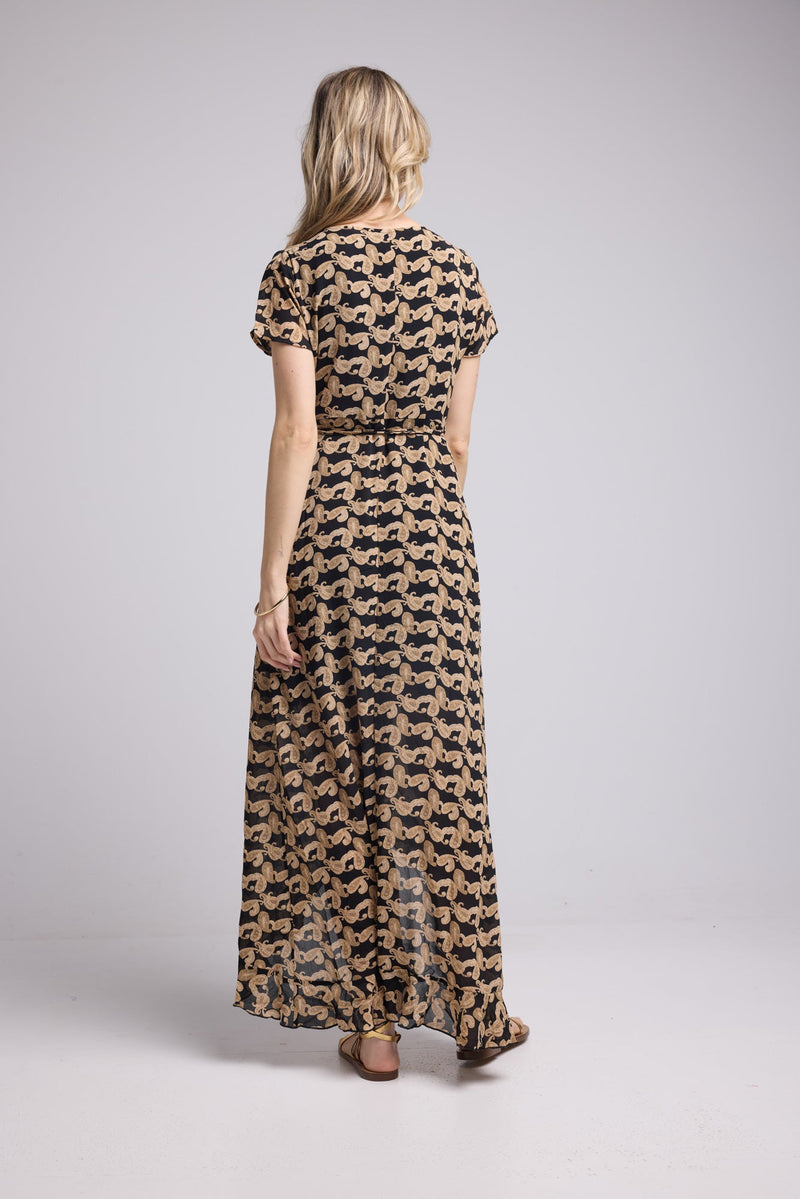 ROBE 62875/1069 CACHEMIRE NOIR