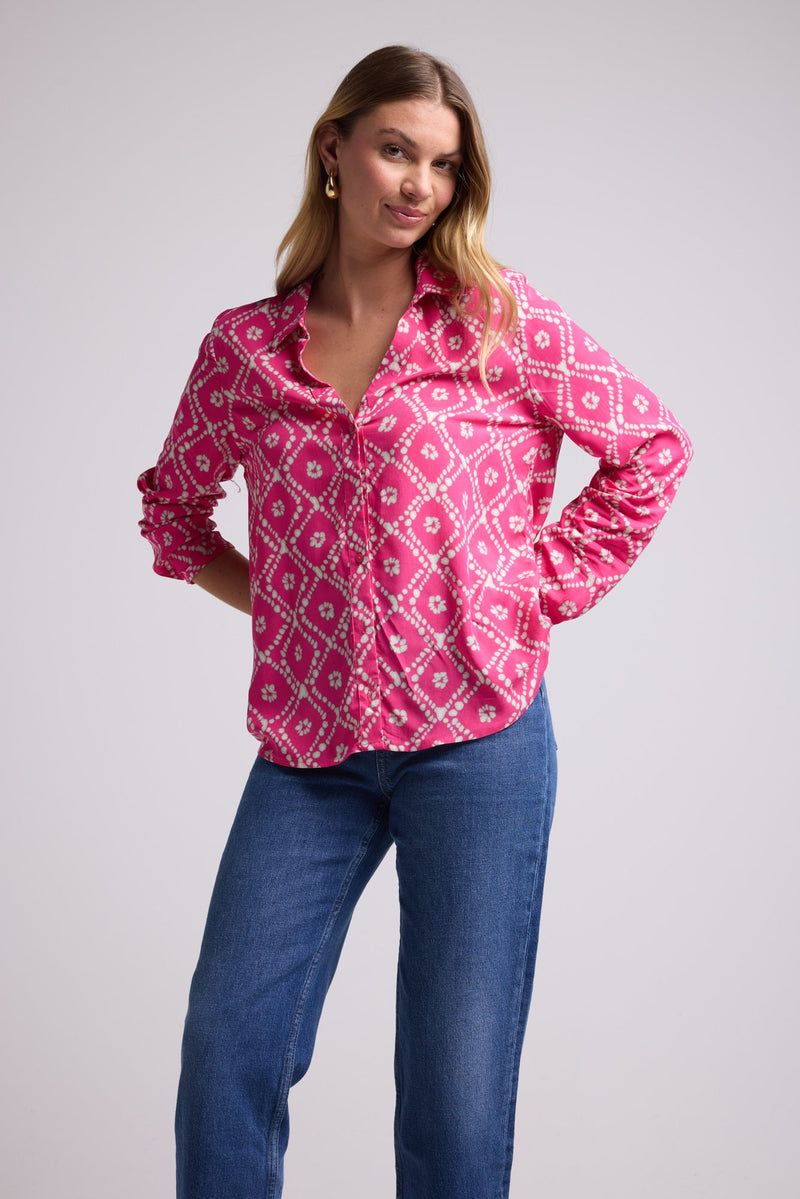 BLOUSE 63255 FUSHIA 1198V