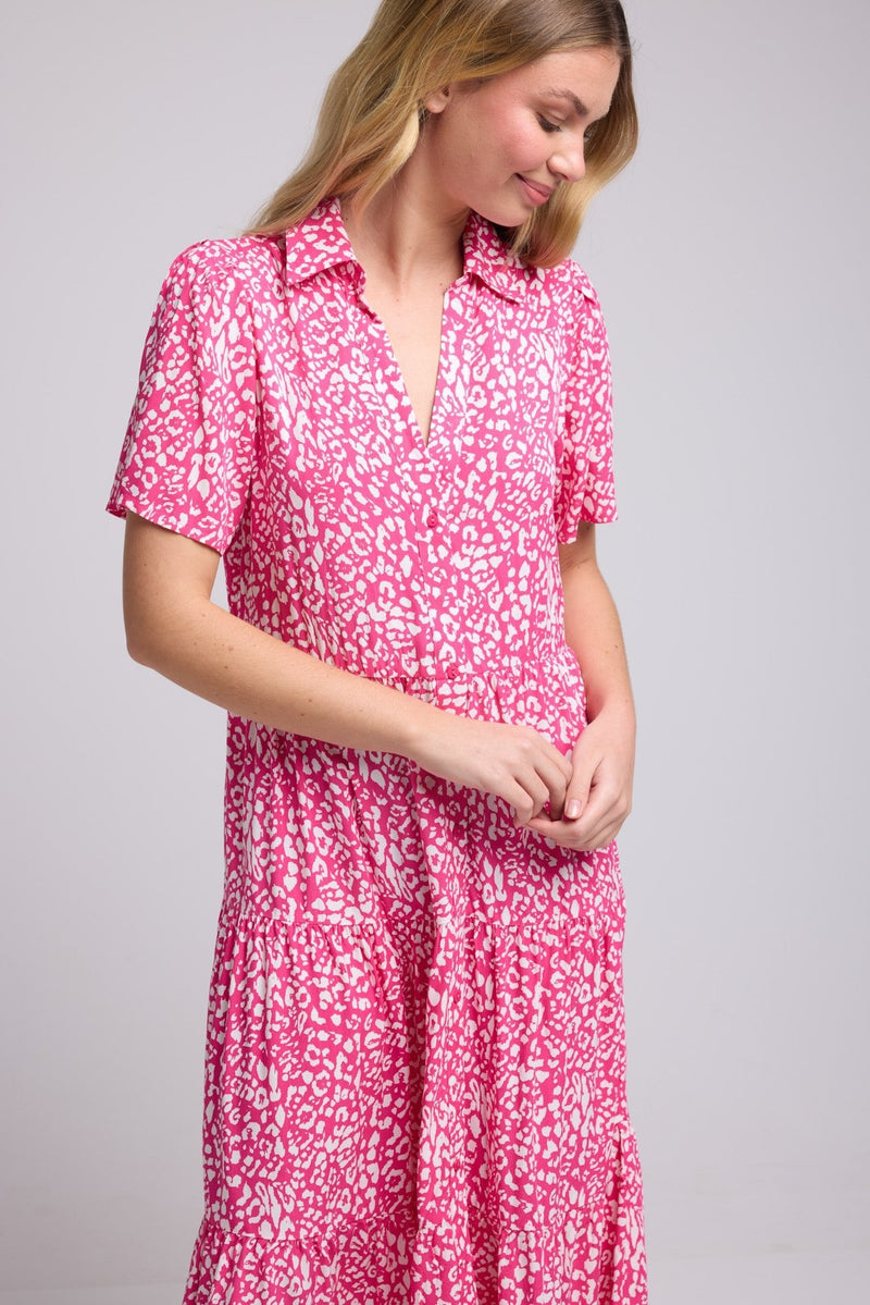 ROBE 63259 1359 V FUSHIA