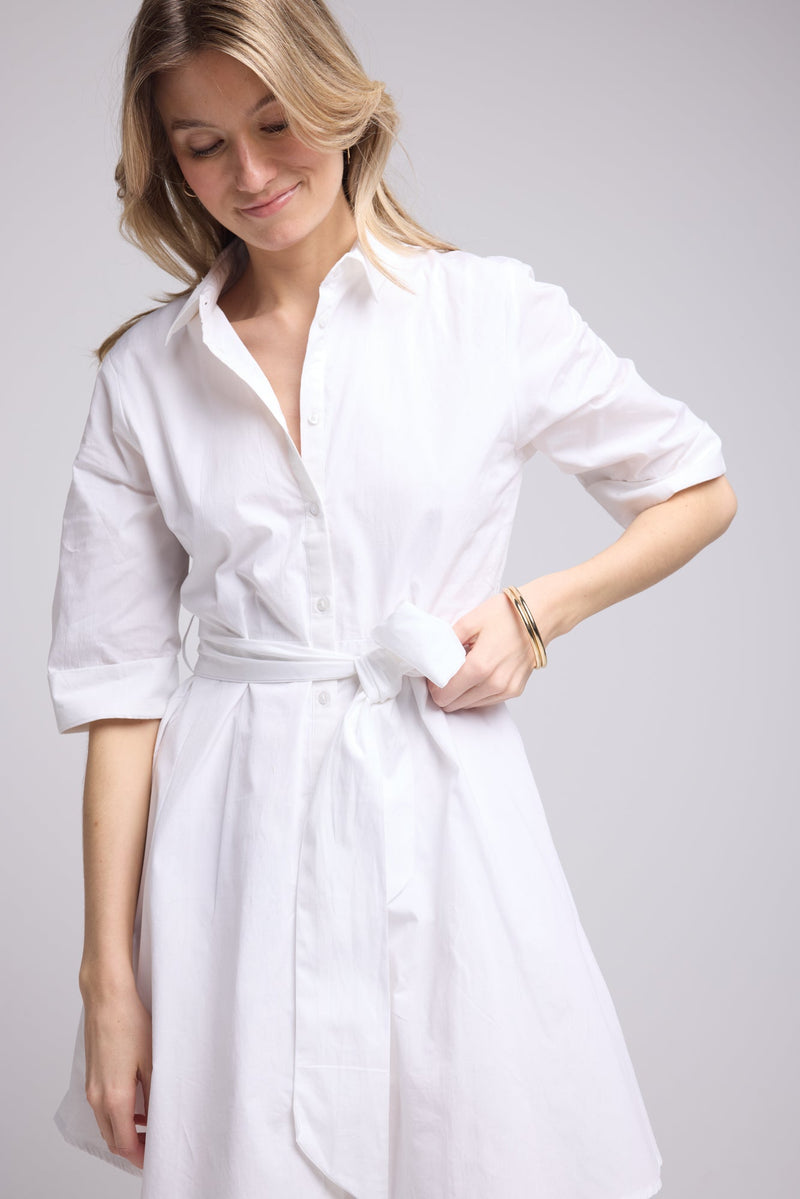 ROBE ALMA/BLANC