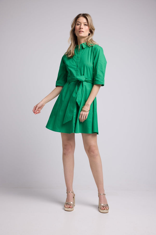 ROBE ALMA BRIGHT GREEN