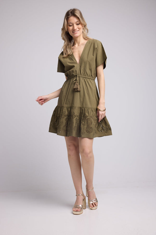 ROBE AMELIE COURT/KHAKI