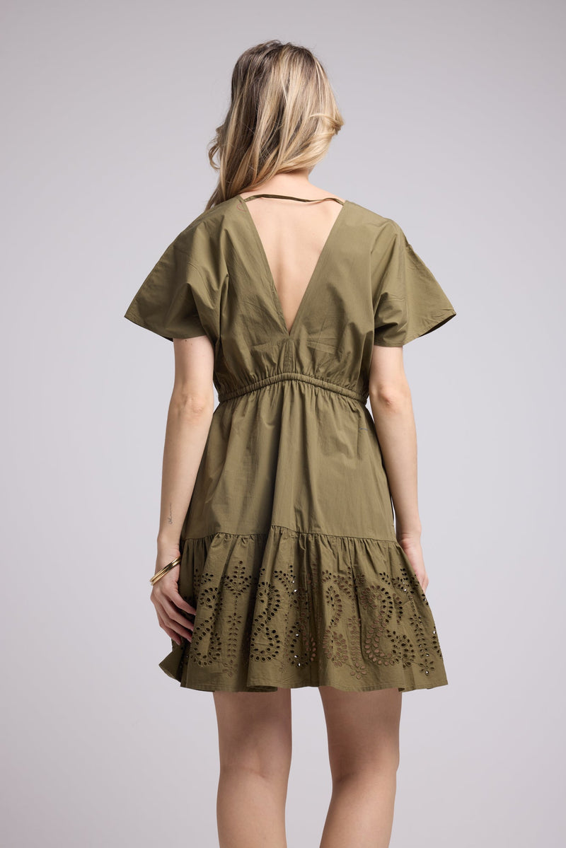 ROBE AMELIE COURT/KHAKI