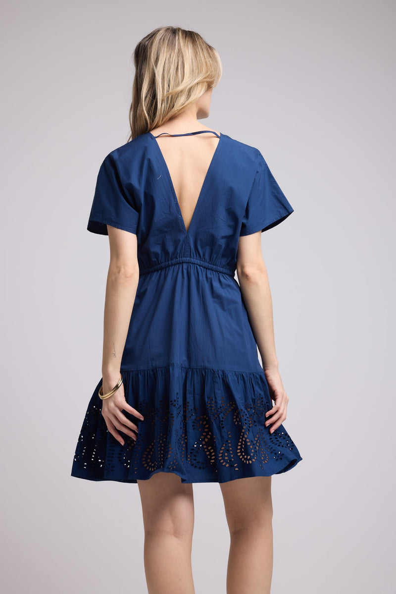ROBE AMELIE COURT/NAVY