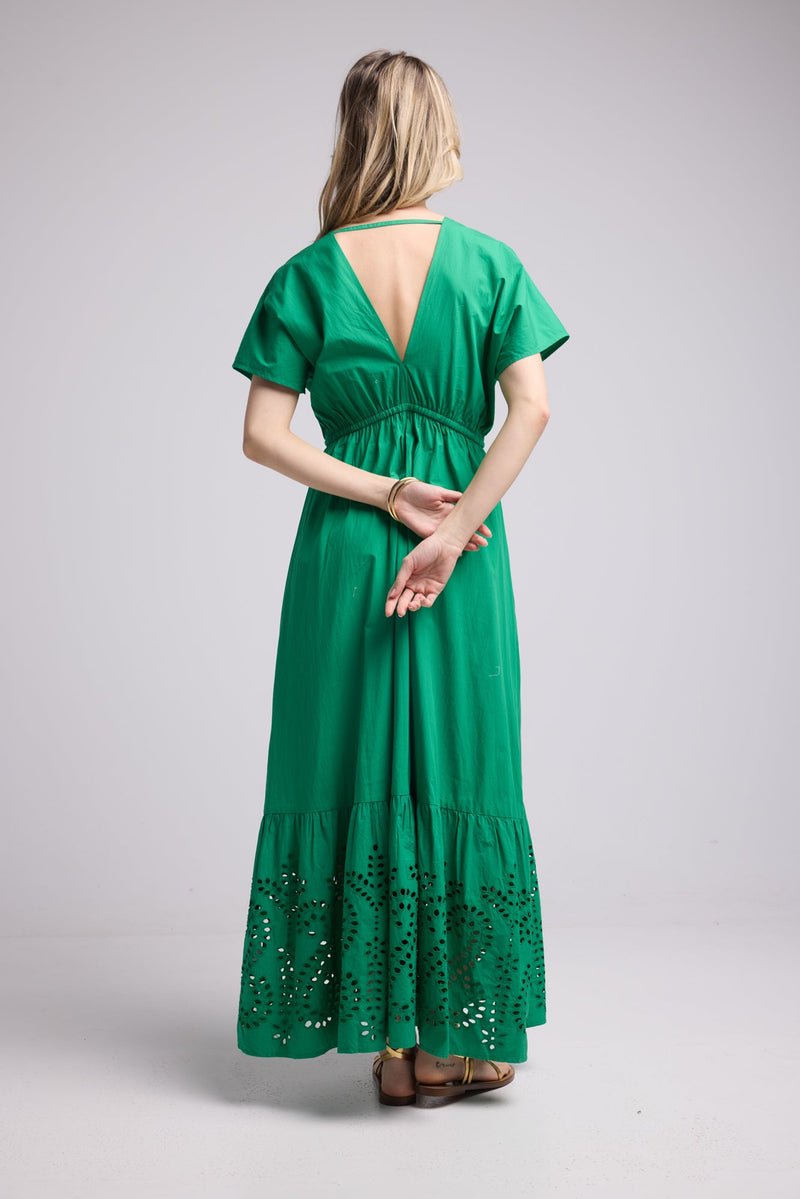 ROBE AMELIE LONG/VERT
