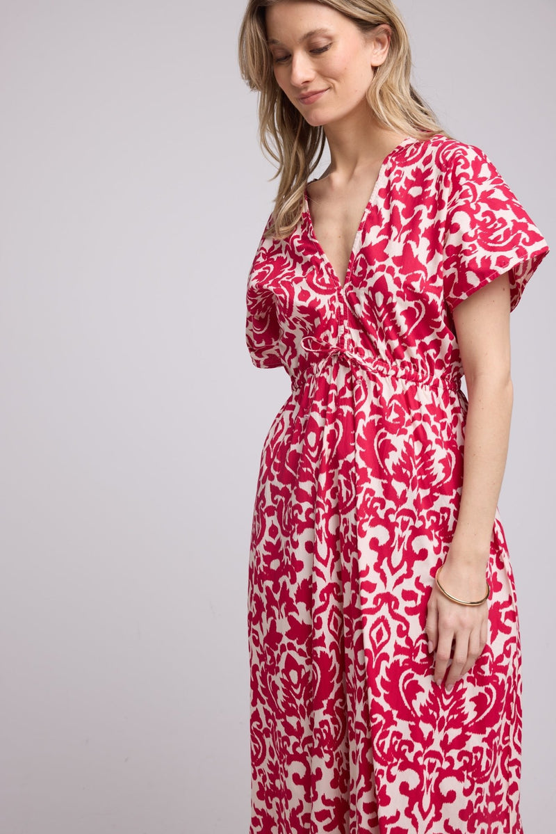 ROBE AVA P2306 FUSHIA