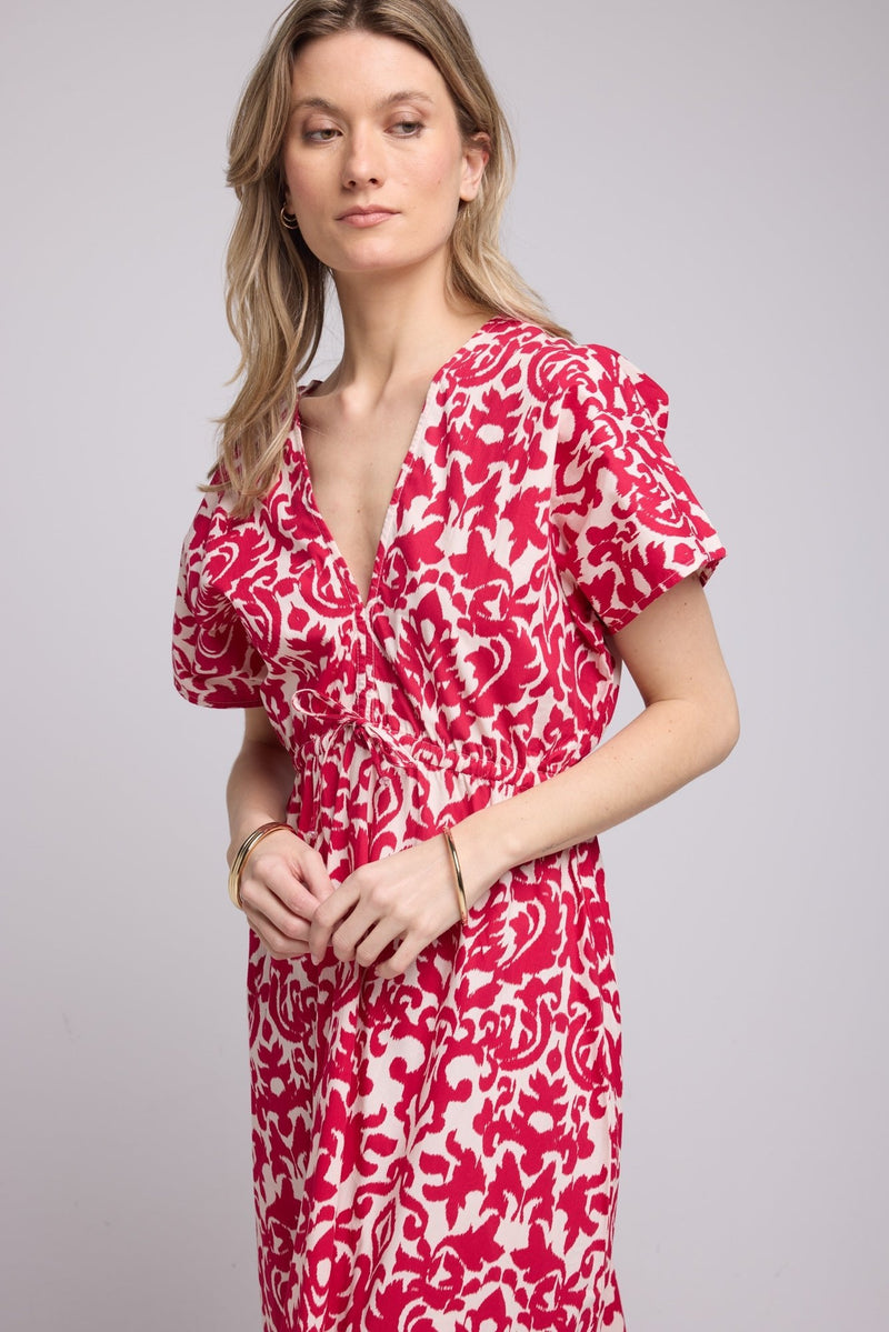 ROBE AVA IMP/ROUGE