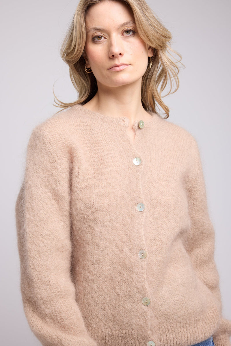 CARDIGAN BEATRICE/BEIGE