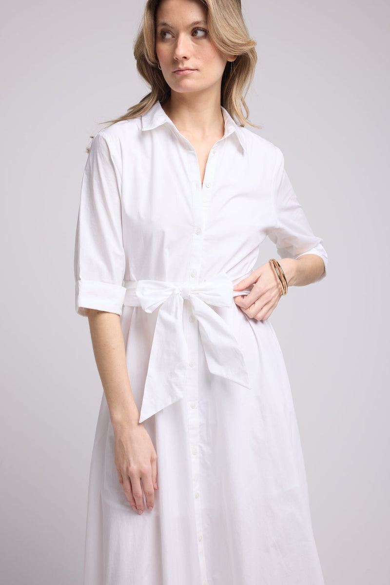 ROBE BIBA LONG WHITE