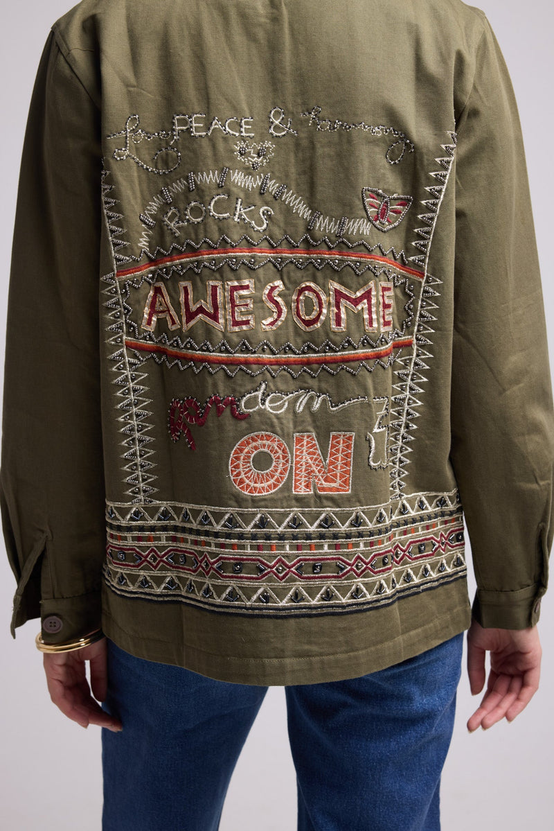VESTE BOHI/KHAKI