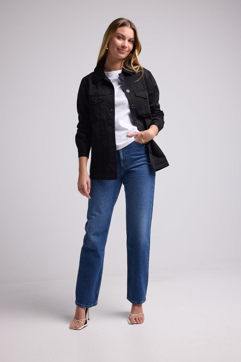 VESTE BOHI/NOIR