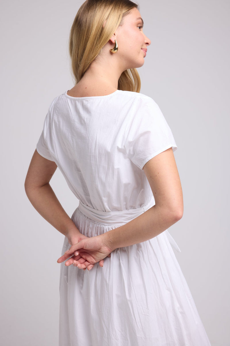 ROBE CHICHI NEW/BLANC BLEU