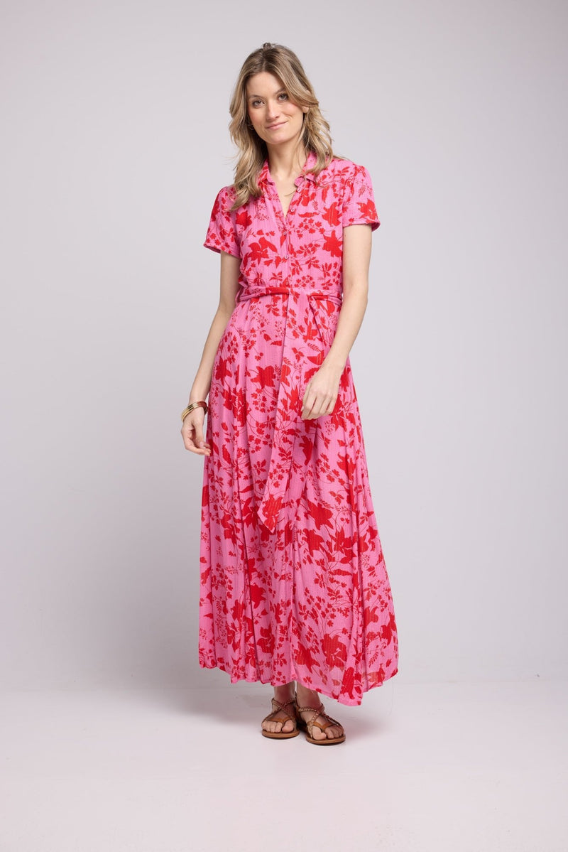 ROBE CIMTIA PINK RED P821