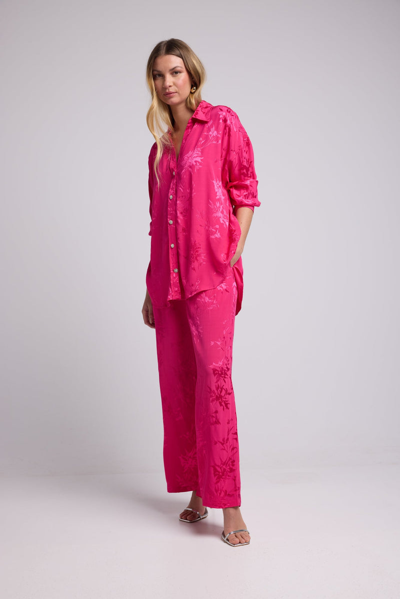 CHEMISE ELROS FUSHIA