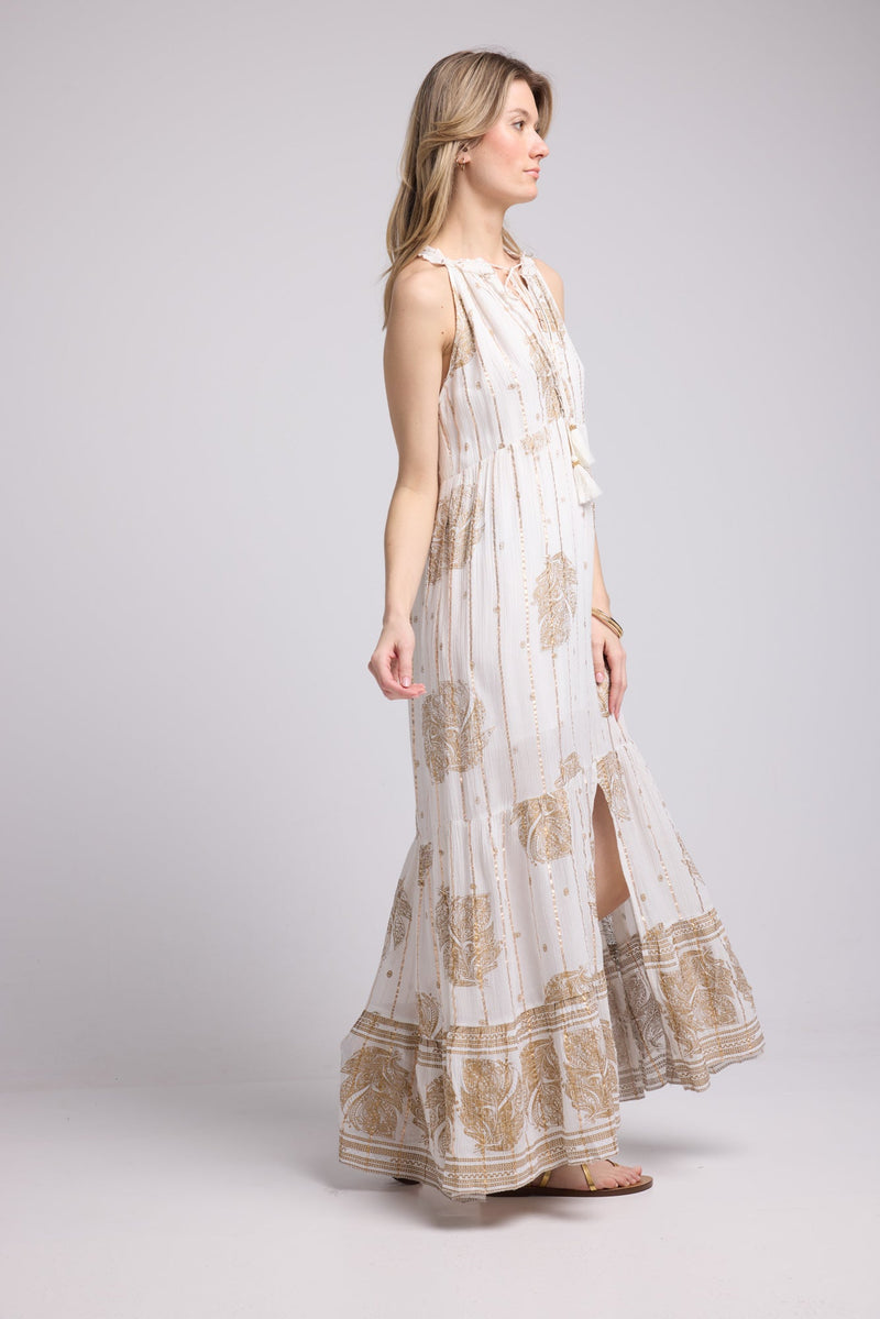 ROBE EZEL/BLANC