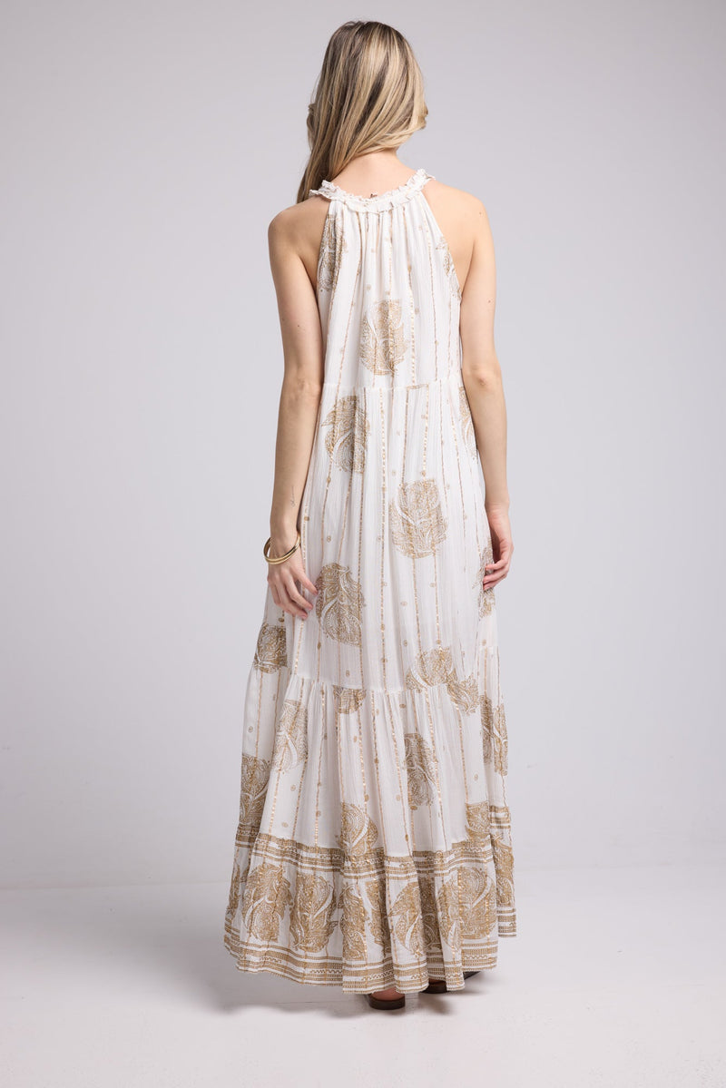 ROBE EZEL/BLANC