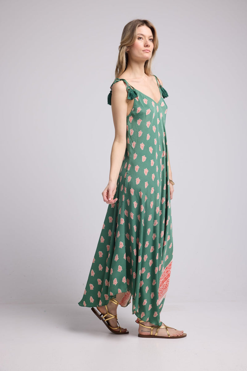 ROBE GAYA GREEN P5003