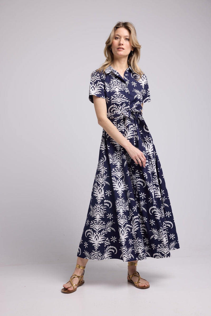 ROBE JANE P045 NAVY