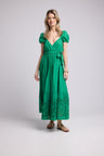 JULIE LONG BRIGHT GREEN