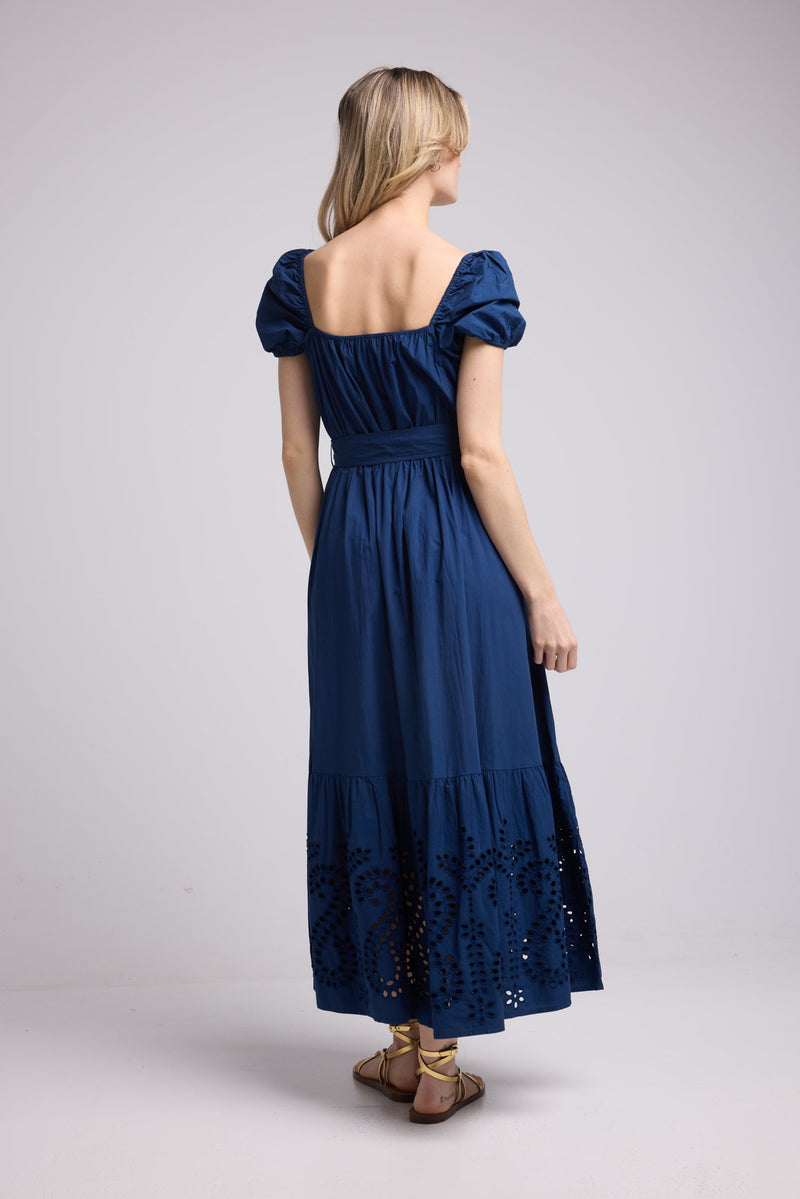 ROBE JULIE LONG/NAVY