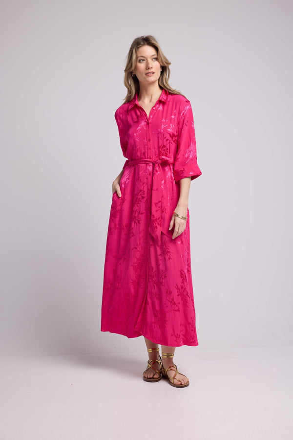 ROBE JUNA FUSHIA