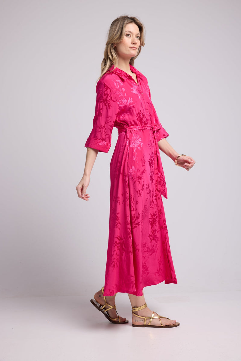 ROBE JUNA FUSHIA