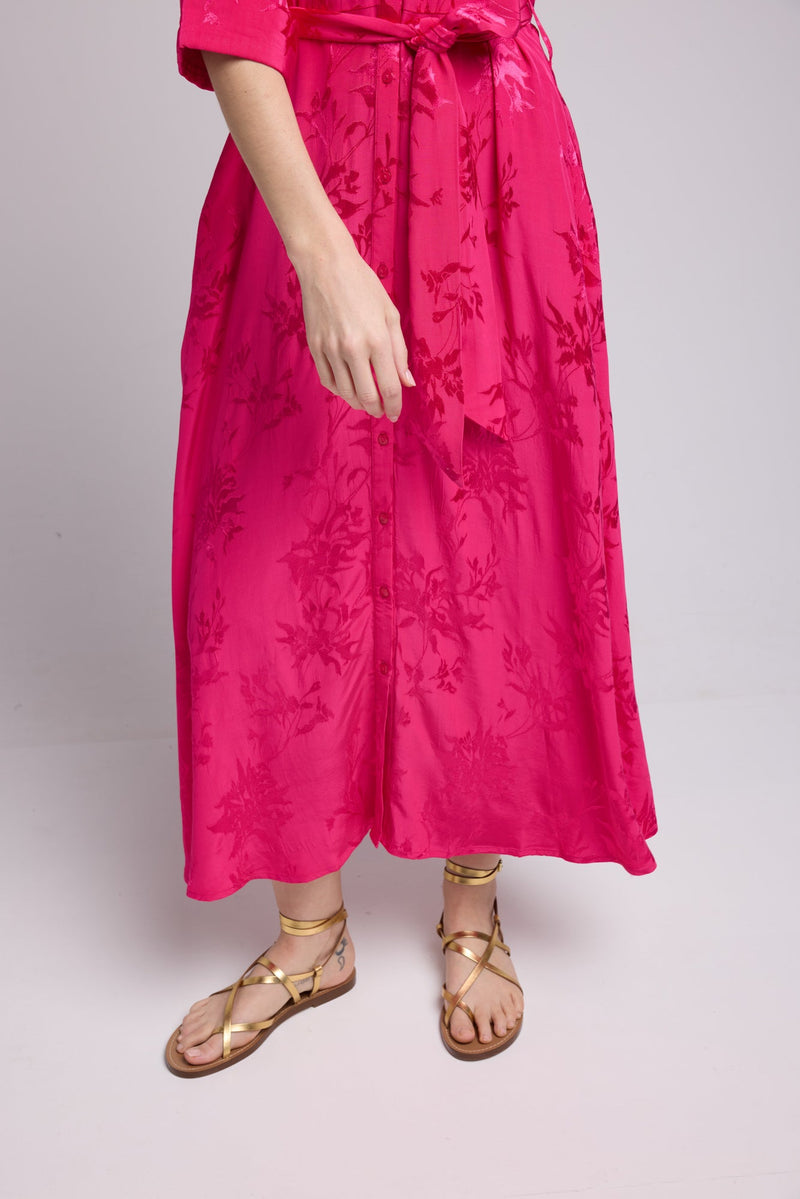 ROBE JUNA FUSHIA