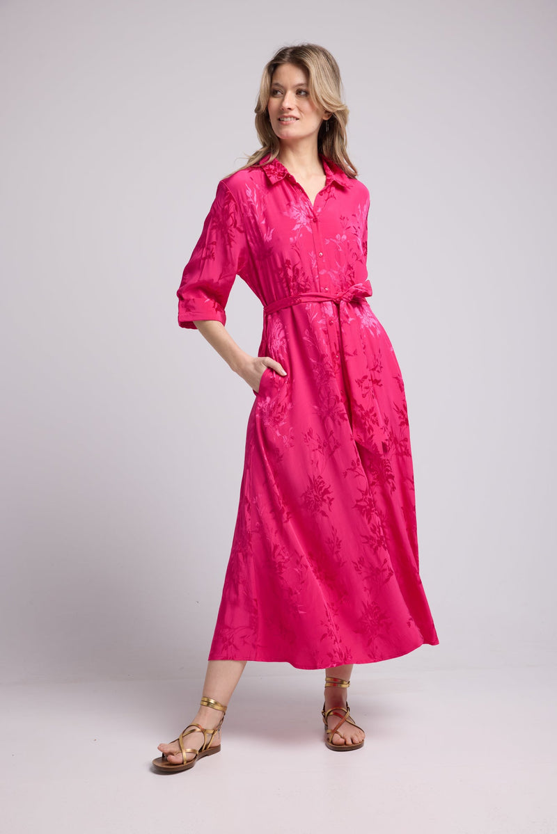ROBE JUNA FUSHIA