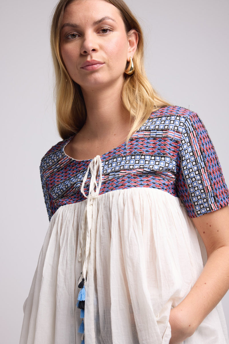 BLOUSE LILY/BLANC
