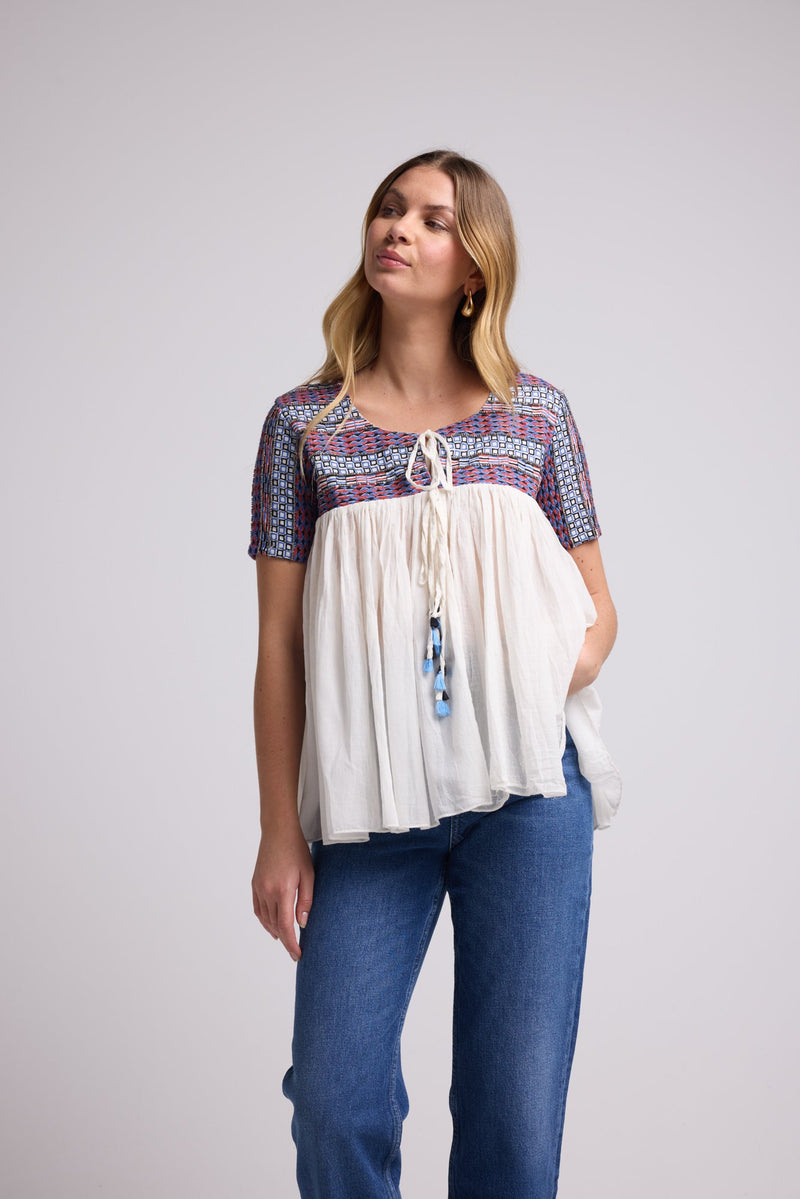 BLOUSE LILY/BLANC