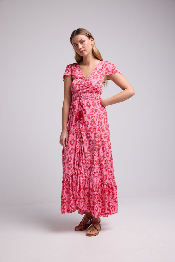 ROBE MILA/PINK RED P 4001