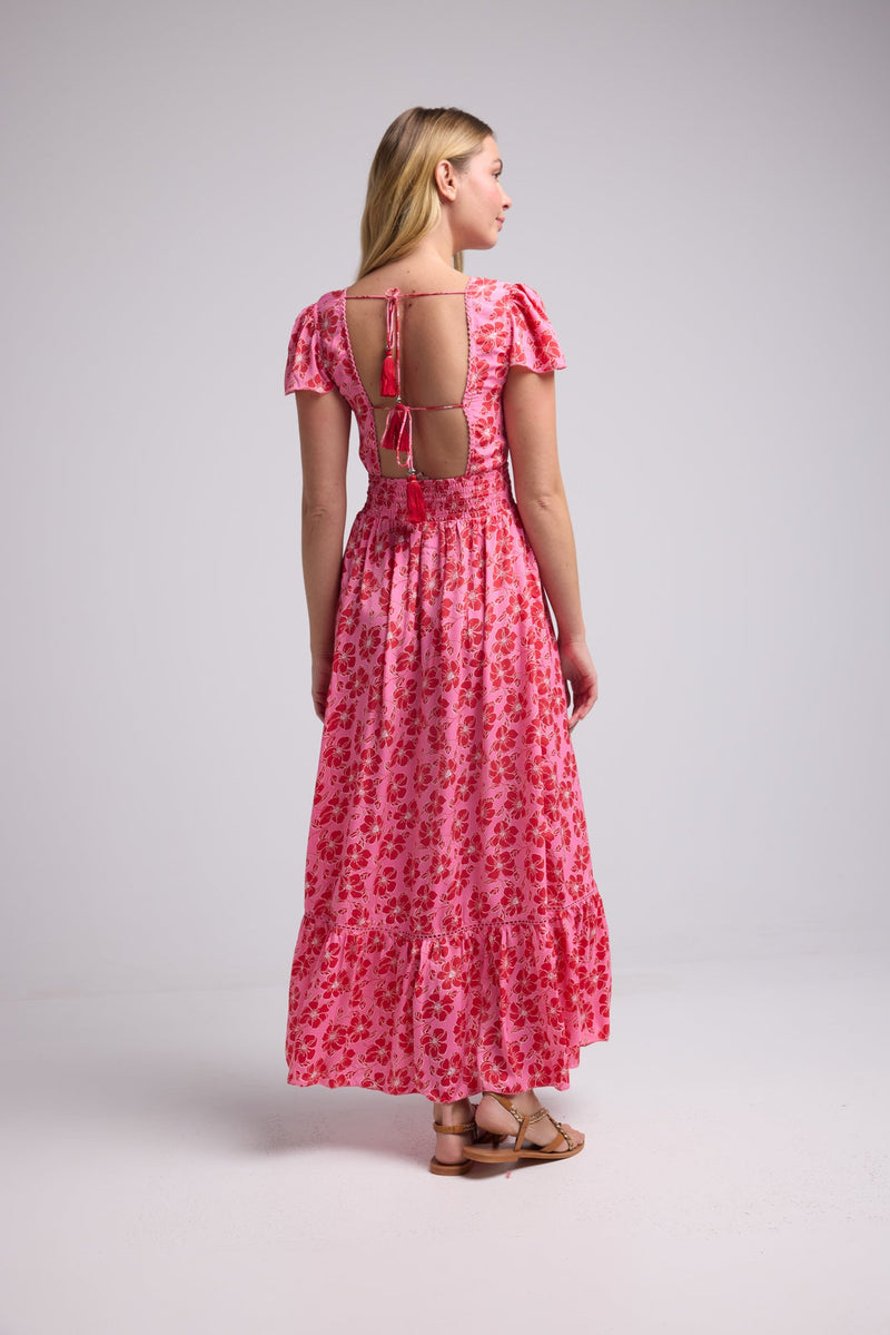 ROBE MILA/PINK RED P 4001