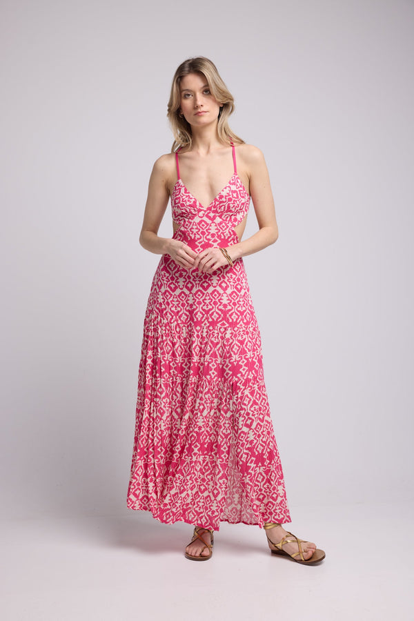 ROBE MIRA FUSHIA P822