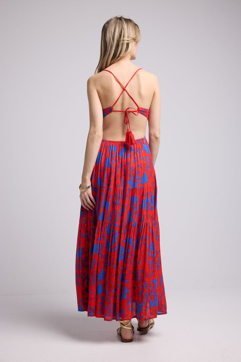 ROBE MIRA RED BLUE P821