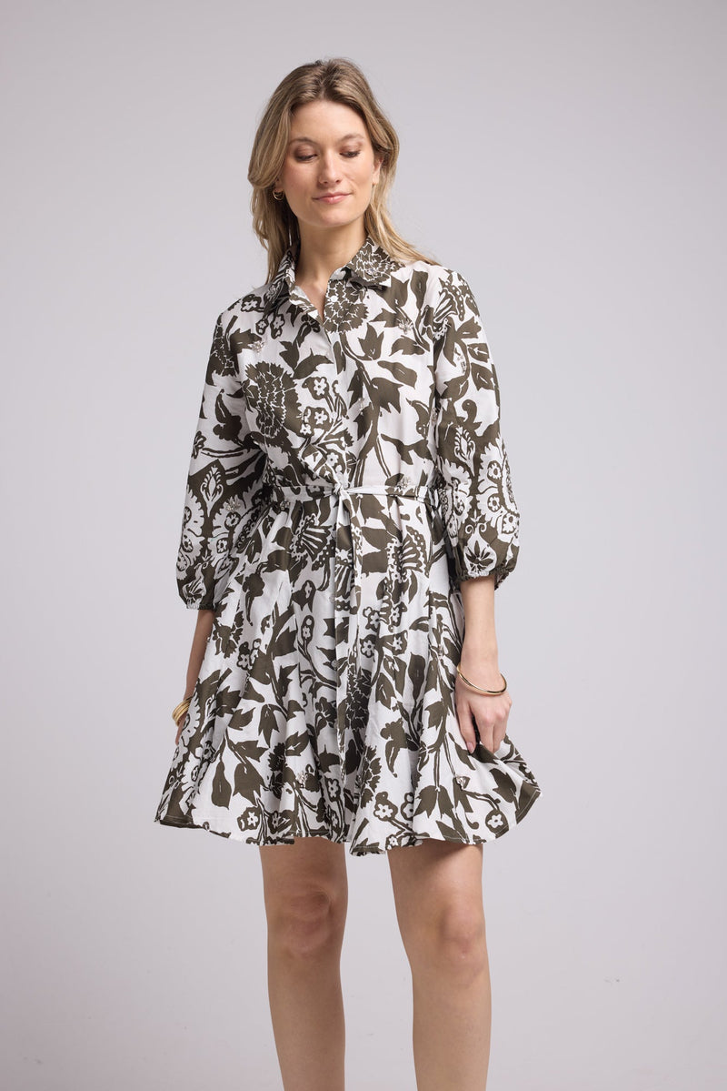 ROBE OLGA/KHAKI P309