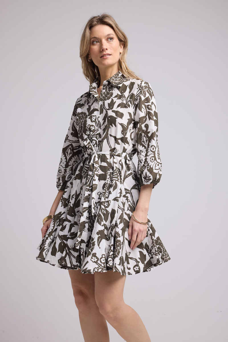 ROBE OLGA/KHAKI P309