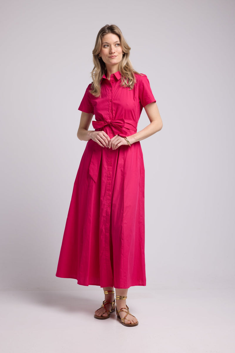 ROBE PATY BRIGHT FUSHIA