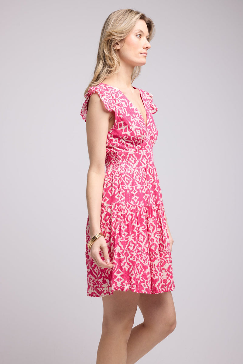 ROBE PENNY SHORT FUSHIA P822
